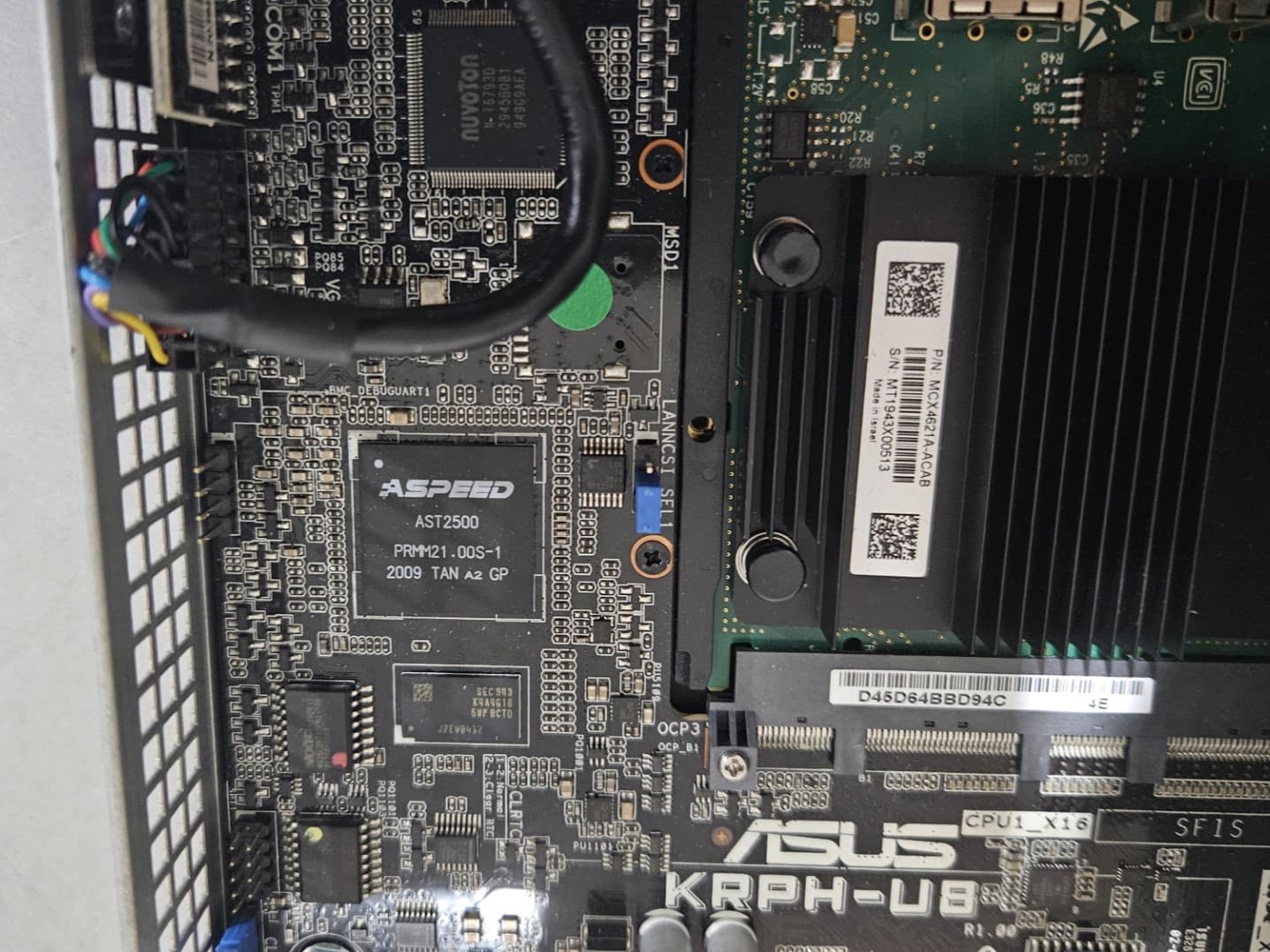 ASUS RS620SA-E10-RS12 Node ASPEED AST2500